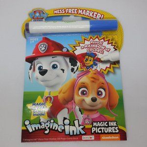 🆕️Paw Patrol Imagine Ink 24 Page Game Book